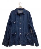 POST O'ALLSポストオーバーオールズ）の古着「ENGINEERS' JACKET」｜インディゴ