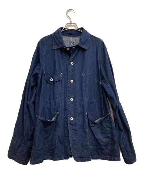 POST O'ALLS（ポストオーバーオールズ）POST O'ALLS (ポストオーバーオールズ) ENGINEERS' JACKET インディゴ サイズ:Lの古着・服飾アイテム