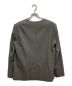 6(ROKU) BEAUTY&YOUTH (ロク ビューティーアンドユース) NO COLLAR JACKET/ノーカラージャケット カーキ サイズ:36(S)：3480円