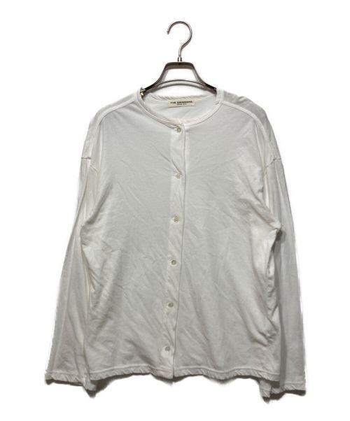 THE SHINZONE（ザ シンゾーン）THE SHINZONE (ザ シンゾーン) HIGH TWIST COTTON CARDIGAN ホワイト サイズ:-の古着・服飾アイテム