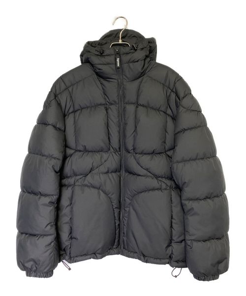 SUPREME（シュプリーム）SUPREME (シュプリーム) Warp Hooded Puffy Jacket ブラック サイズ:Lの古着・服飾アイテム