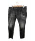 DSQUARED2（ディースクエアード）の古着「21SSSKATER JEAN」｜ブラック