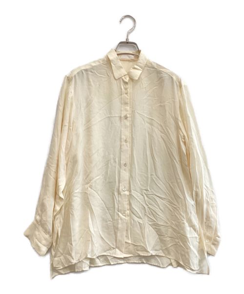 BALLSEY（ボールジィ）BALLSEY (ボールジィ) カラーシャンブレーレギュラーシャツ クリーム サイズ:36の古着・服飾アイテム