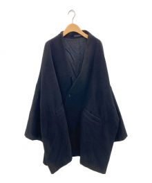 BISHOOL（ビシュール）の古着「アンゴラウールコロモスリーブジャケット」｜ブラック