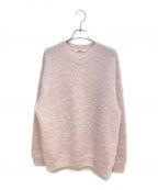 AURALEEオーラリー）の古着「BRUSHED SUPER KID MOHAIR KNIT P/O」｜ピンク