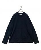 nonnativeノンネイティブ）の古着「TROOPER CREW PULLOVER COTTON SWEAT」｜ブラック