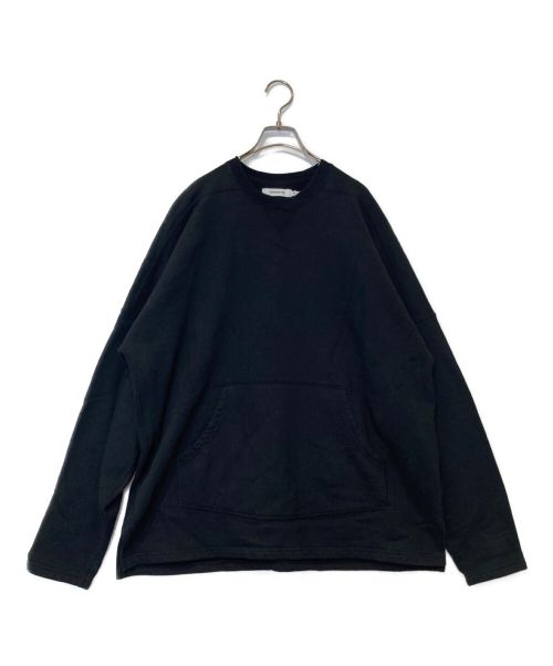 nonnative（ノンネイティブ）nonnative (ノンネイティブ) TROOPER CREW PULLOVER COTTON SWEAT ブラック サイズ:3の古着・服飾アイテム