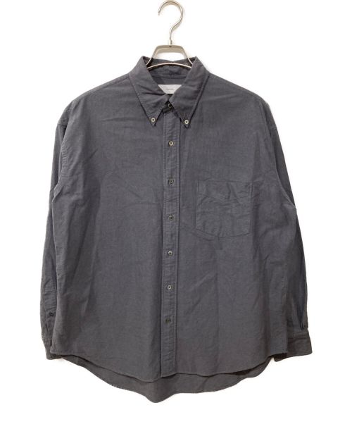 Graphpaper（グラフペーパー）Graphpaper (グラフペーパー) Oxford L/S B.D Box Shirt ネイビー サイズ:2の古着・服飾アイテム