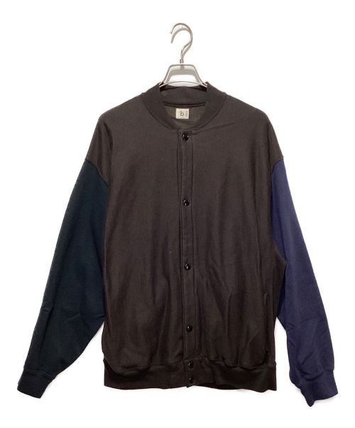 blurhms ROOTSTOCK（ブラームスルーツストック）blurhms ROOTSTOCK (ブラームスルーツストック) Soft&Hard Sweat Snap Cardigan ブラウン サイズ:4の古着・服飾アイテム