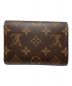 LOUIS VUITTON (ルイ ヴィトン) モノグラム ポルトフォイユ・フラワー コンパクト 3つ折り財布 M62567：21000円