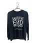 UNDERCOVER（アンダーカバー）の古着「WEEKEND MONDAYS L/S TEE」｜ブラック