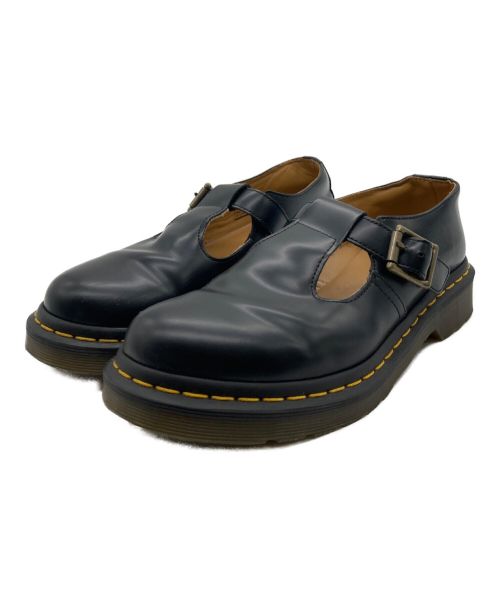 Dr.Martens（ドクターマーチン）Dr.Martens (ドクターマーチン) POLLEY　ストラップシューズ ブラック サイズ:39の古着・服飾アイテム