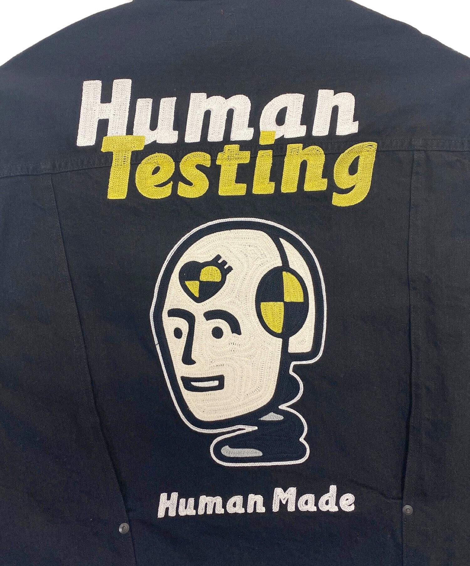 ブランド 新品 HUMAN TESTING DENIM JACKET ヒューマンメイド XXL