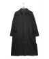 juha（ユハ）の古着「MAXI SLIT BELTED COAT」｜ブラック