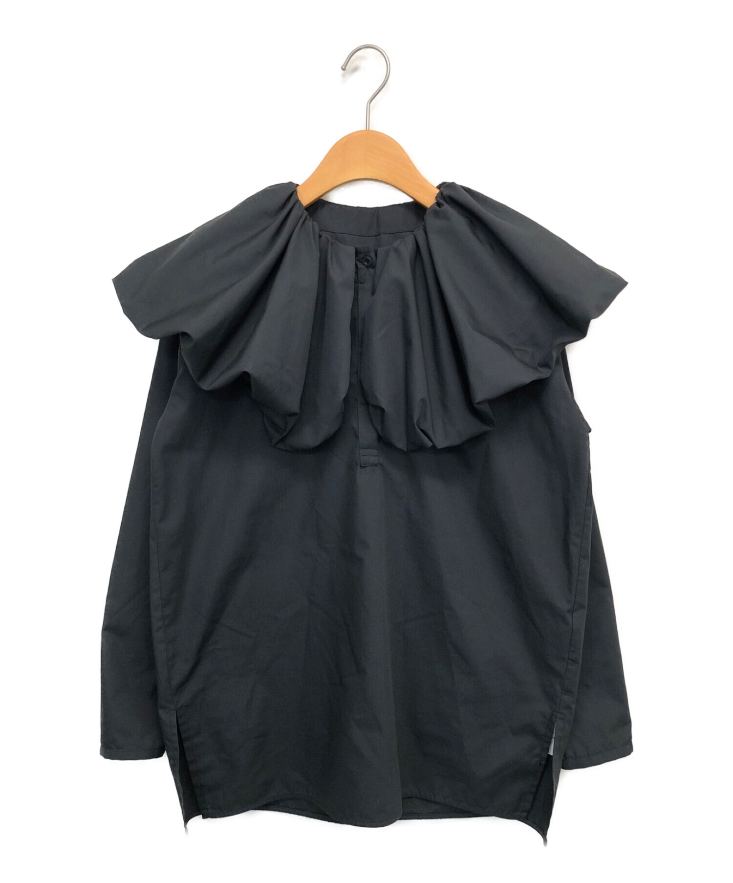 eLLa balloon collar blouse シャツ ホイップ ヨリ好き partyapp.com.mx