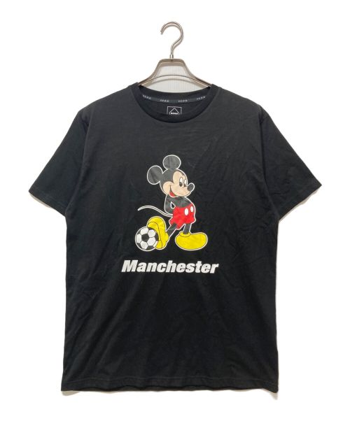 F.C.R.B.（エフシーアールビー）F.C.R.B. (エフシーアールビー) DISNEY FOOTBALL CITY TEE ブラック サイズ:Lの古着・服飾アイテム