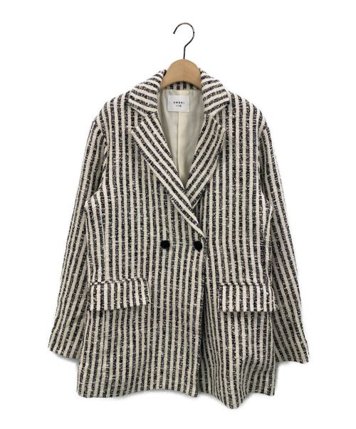 早期予約・新じゃが 【新品未使用】Ameri VINTAGE stripe tweed jacket