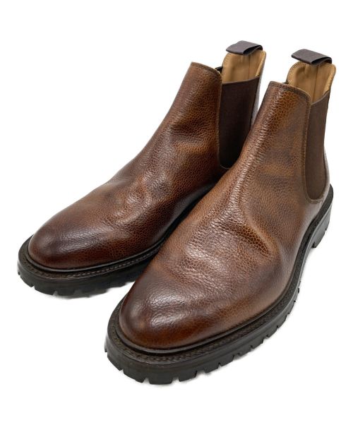 Crockett & Jones（クロケット＆ジョーンズ）Crockett & Jones (クロケット＆ジョーンズ) CHELSEA11サイドゴアブーツ ダークブラウン サイズ:6 1/2の古着・服飾アイテム