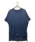 s'yte（サイト）の古着「30/-T/C Jersey Catch Washer Loose-fitting Silhouette T-shirt」｜ネイビー