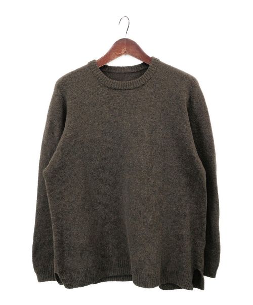 crepuscule（クレプスキュール）crepuscule (クレプスキュール) crew neck ブラウン サイズ:1の古着・服飾アイテム