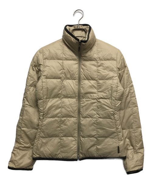 MONCLER（モンクレール）MONCLER (モンクレール) ダウンジャケット ベージュの古着・服飾アイテム