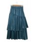 MURRAL (ミューラル) Flow tiered skirt ターコイズブルー サイズ:1：5000円