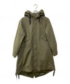 FRED PERRYフレッドペリー）の古着「MIX PANEL FISHTAIL PARKA」｜オリーブ