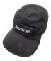 SUPREME（シュプリーム）の古着「Overdyed Camo Camp Cap」｜ブラック