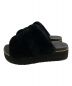 UGG (アグ) FLUFF YEAH SANDAL ブラック サイズ:24：5800円