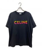 CELINEセリーヌ）の古着「ルーズTシャツ / コットンジャージー」｜ブラック