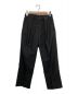 Name.（ネーム）の古着「WOOL MOHAIR EASY PANT」｜ブラック