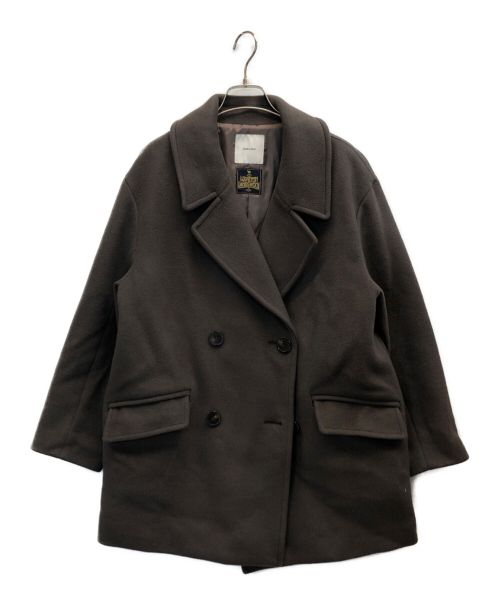 Spick and Span（スピックアンドスパン）Spick and Span (スピックアンドスパン) テーラードカラーショートコート モカ サイズ:Sの古着・服飾アイテム