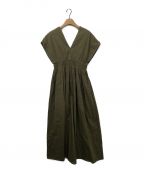 MARIHAマリハ）の古着「夏の光のドレス」｜カーキ