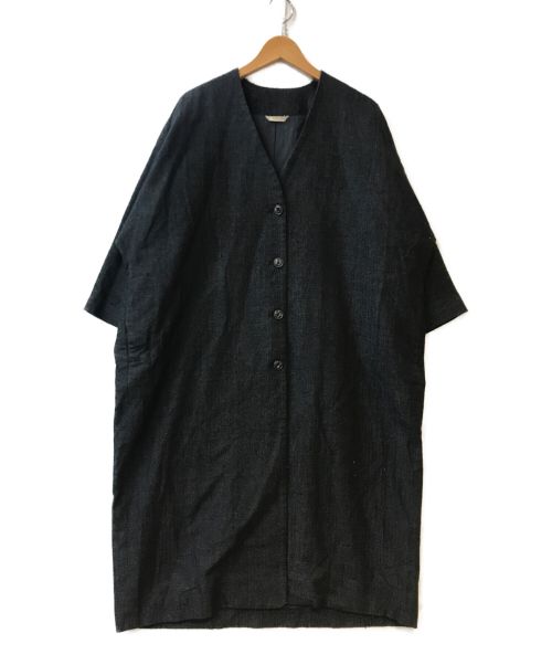 ARTS&SCIENCE（アーツアンドサイエンス）ARTS&SCIENCE (アーツアンドサイエンス) Button Woven Robe Long グレー サイズ:1の古着・服飾アイテム