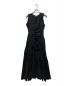 HER LIP TO (ハーリップトゥ) Back Lace-Up Cotton Long Dress ブラック サイズ:M：15800円