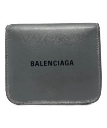 BALENCIAGA（バレンシアガ）の古着「2つ折り財布」｜シルバー