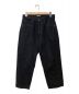 AURALEE（オーラリー）の古着「HARD TWIST DENIM WIDE PANTS」｜ブラック