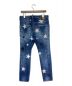 DSQUARED2 (ディースクエアード) Star Wash Skater Jeans インディゴ サイズ:SIZE 46：29800円