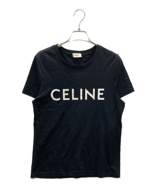 CELINE（セリーヌ）CELINE (セリーヌ) プリントカットソー ブラック サイズ:SIZE Mの古着・服飾アイテム