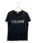 CELINE（セリーヌ）の古着「プリントカットソー」｜ブラック