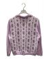 TTT MSW (ティーモダンストリートウェア) Flower Jacquard Knit Cardigan ラベンダー サイズ:L：6800円