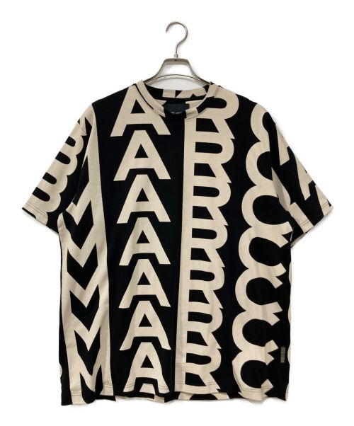 MARC JACOBS（マークジェイコブス）MARC JACOBS (マーク ジェイコブス) モノグラムビッグTシャツ ブラック サイズ:Sの古着・服飾アイテム