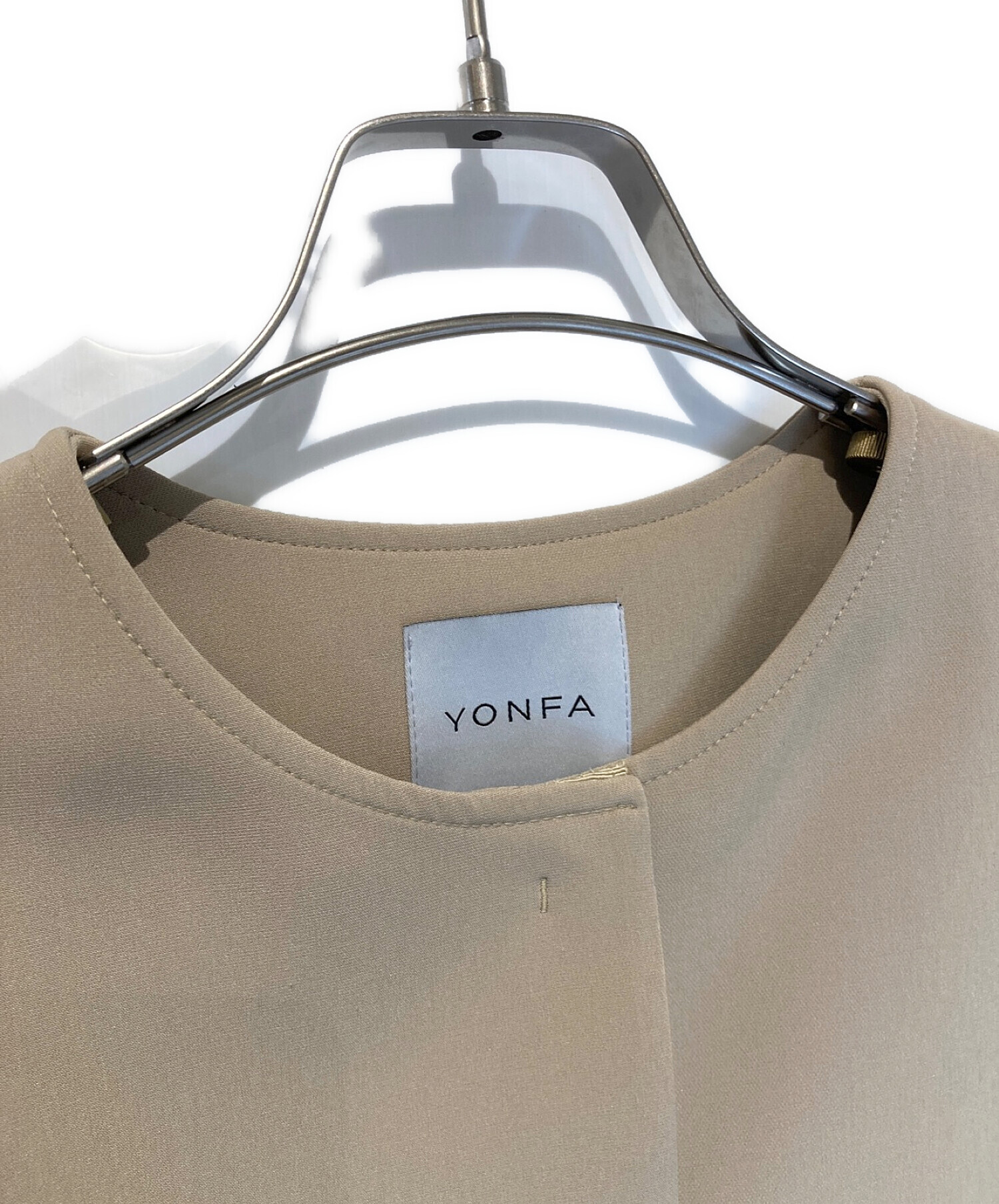 日本代理店正規品 YONFA ジレショートコートセット ネイビー - 通販