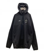 F.C.R.B.エフシーアールビー）の古着「POLARTEC FLEECE HALF ZIP GAITER TOP　FCRB-178023」｜ブラック