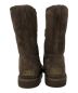 中古・古着 UGG (アグ) サイドジップムートンブーツ ブラウン サイズ:24cm：7800円