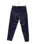 junhashimoto (ジュンハシモト) TUCK LESS SLIM PANTS ネイビー サイズ:4：3980円