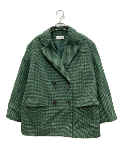 Snidel（スナイデル）Snidel (スナイデル) Sustainableショートコート グリーン サイズ:1の古着・服飾アイテム