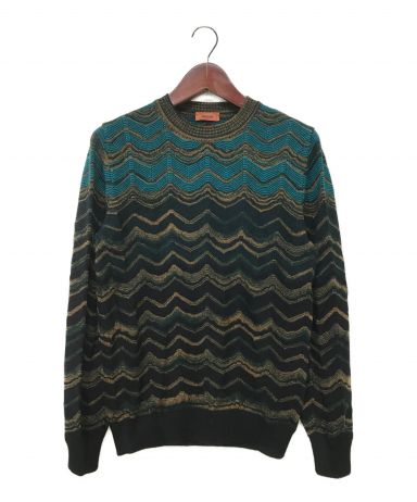 【中古・古着通販】MISSONI (ミッソーニ) クルーネックニット