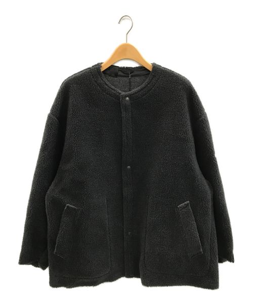 N.HOOLYWOOD（エヌ ハリウッド）N.HOOLYWOOD (エヌ ハリウッド) 22AW / REVERSIBLE COAT チャコールグレー サイズ:38の古着・服飾アイテム