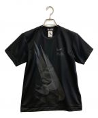 BLACK COMME des GARCONS×NIKEブラック コムデギャルソン×ナイキ）の古着「プリントTシャツ」｜ブラック